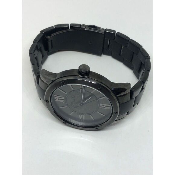 Relic ZR11998 Men Grey Stainless Steel Analog Grey Dial Quartz Wrist Watch HO163 - Picture 7 of 9